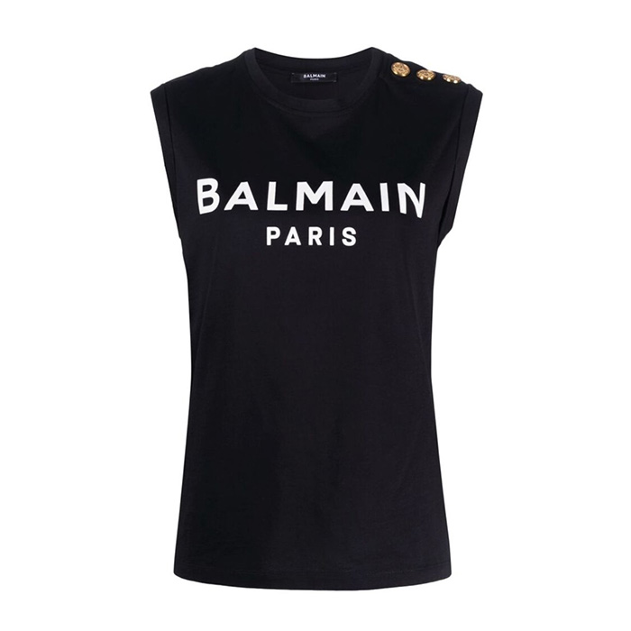 BALMAIN LADIES VEST レディース ベスト BF1ED001 BB02 EAB