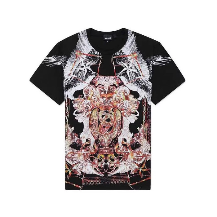 JUST CAVALLI MEN T-SHIRT ジャスト カヴァリ メンズ T シャツ S01GC0234 N20663 900