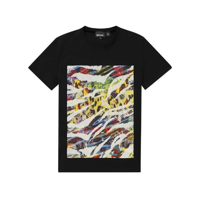 JUST CAVALLI MEN T-SHIRT ジャスト カヴァリ メンズ T シャツ S01GC0236 N20663 900