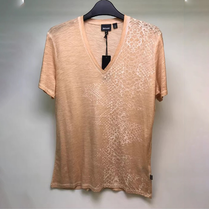 JUST CAVALLI MEN T-SHIRT ジャスト カヴァリ メンズ T シャツ S01GC0243 N20807 180