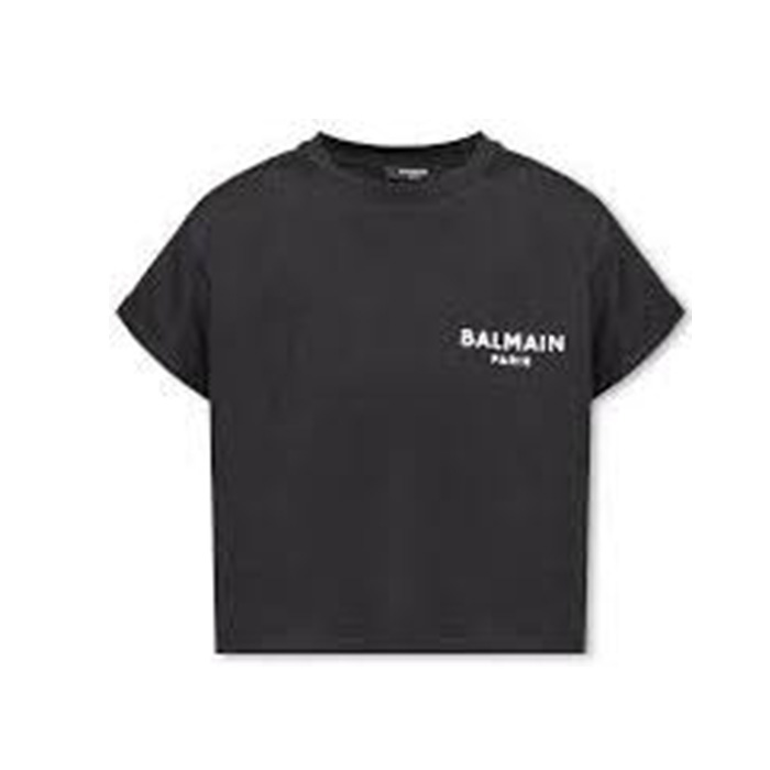 BALMAIN LADIES  T-SHIRT レディースTシャツ BF1EE005 BB01 EAB