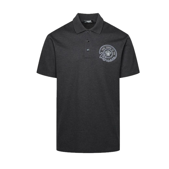 VERSACE MEN SHORT POLO ヴェルサーチ メンズ ショート ポロ 1013906 1A09797 1E880