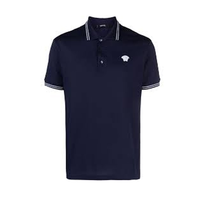 VERSACE MEN SHORT POLO ヴェルサーチ メンズ ショート ポロ 1013910 1A09860 1UI20