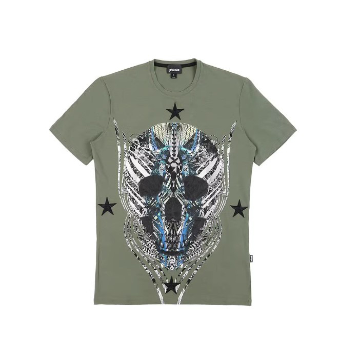 JUST CAVALLI MEN T-SHIRT ジャスト カヴァリ メンズ T シャツ S01GC0323 N20543 694