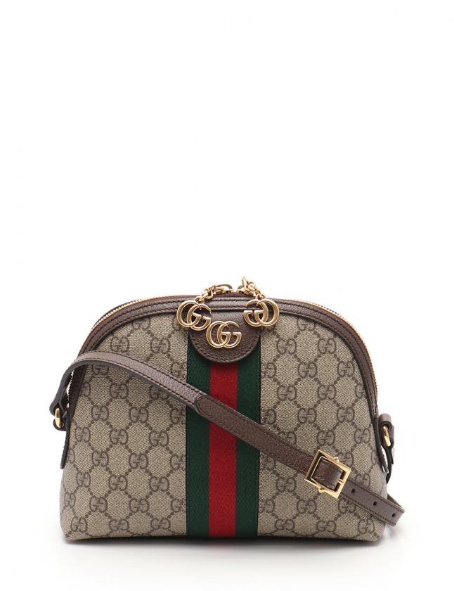 グッチ GUCCI レディースショルダーバッグ オフィディア GGスプリーム シェリーライン 499621