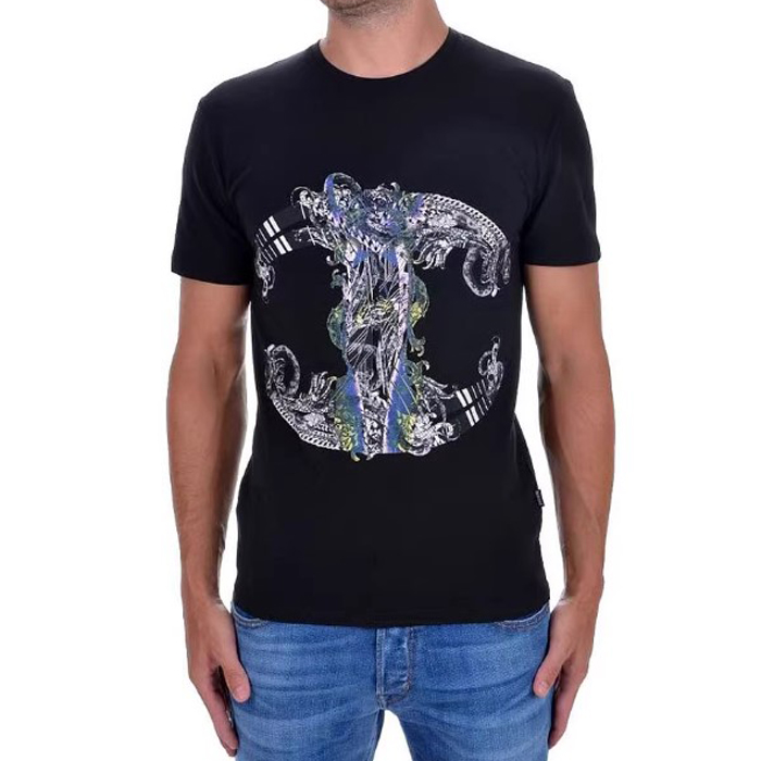 JUST CAVALLI MEN T-SHIRT ジャスト カヴァリ メンズ T シャツ S01GC0325 N20543 900