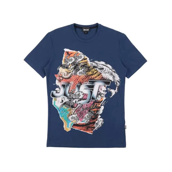 JUST CAVALLI MEN T-SHIRT ジャスト カヴァリ メンズ T シャツ S01GC0326 N20543 505