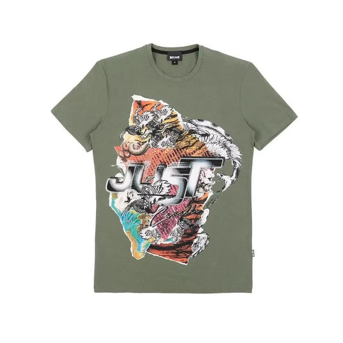 JUST CAVALLI MEN T-SHIRT ジャスト カヴァリ メンズ T シャツ S01GC0326 N20543 694