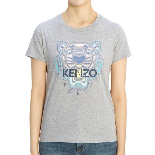 ケンゾーKENZO タイガークラシックグレーTシャツ 2TS721 4YB 94