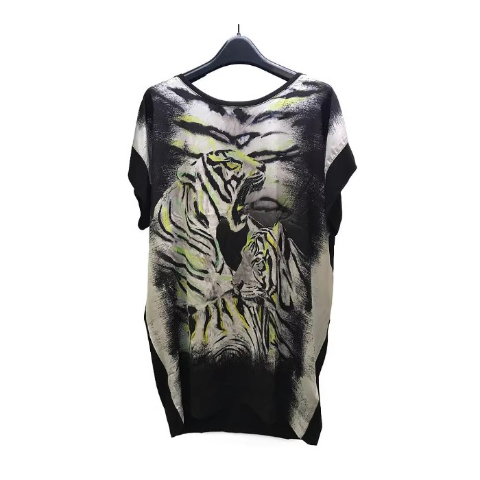 JUST CAVALLI LADIES T-SHIRT ジャスト カヴァリ レディース T シャツ S02GC0168 N20597 900