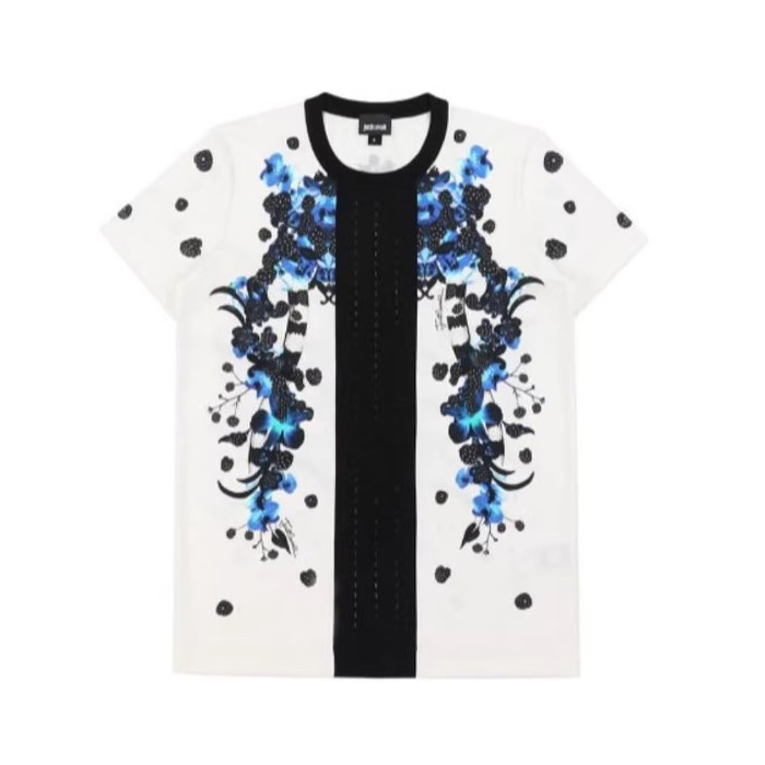 JUST CAVALLI LADIES T-SHIRT ジャスト カヴァリ レディース T シャツ S02GC0187 N20911 102S