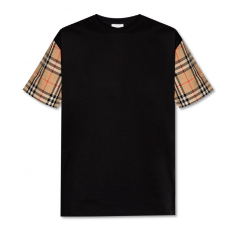 バーバリーBURBERRY LADIES T-SHIRT レディース T シャツ 8043057 A1189 BLACK