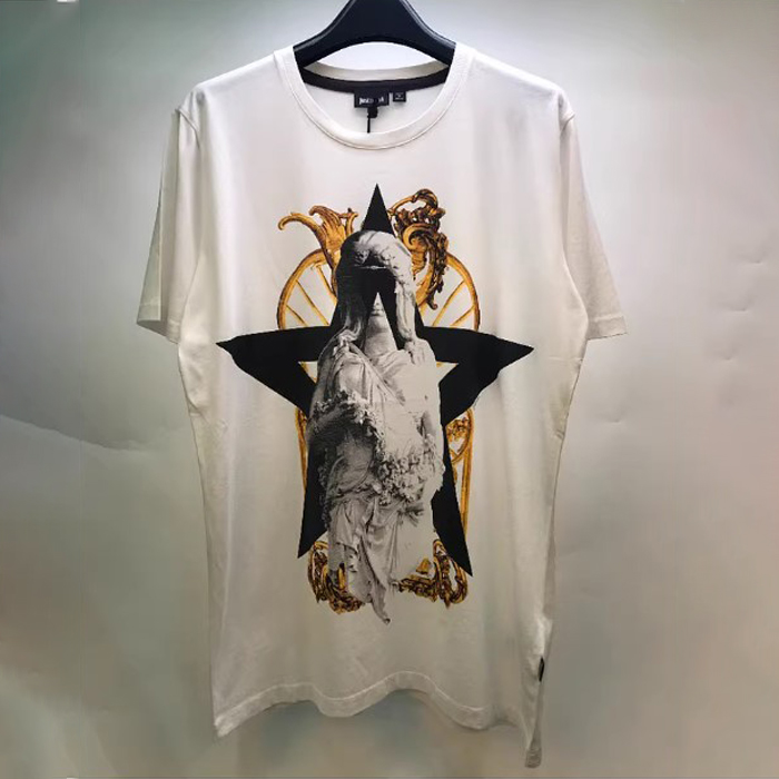 JUST CAVALLI MEN T-SHIRT ジャスト カヴァリ メンズ T シャツ S03GC0196 N20663 101