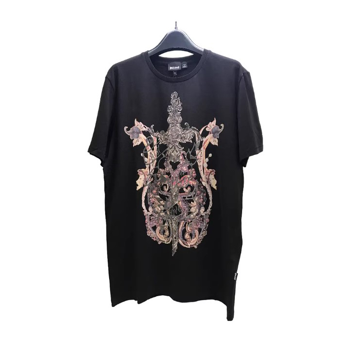 JUST CAVALLI MEN T-SHIRT ジャスト カヴァリ メンズ T シャツ S03GC0191 N20543 900