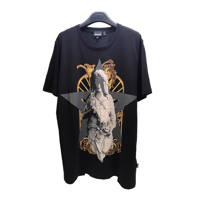 JUST CAVALLI MEN T-SHIRT ジャスト カヴァリ メンズ T シャツ S03GC0196 N20663 900