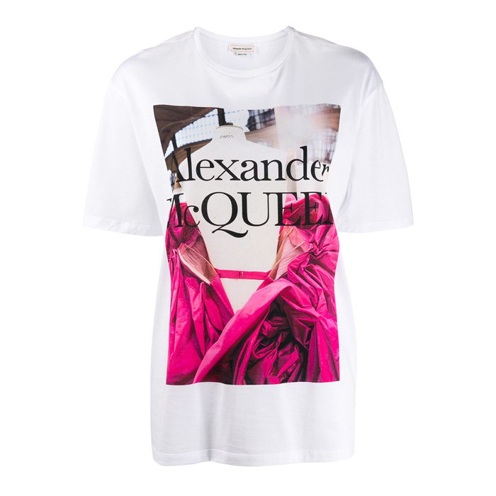 アレキサンダー マックイーン ALEXANDER MCQUEEN レディース Tシャツ 610895 QZAAZ 0900