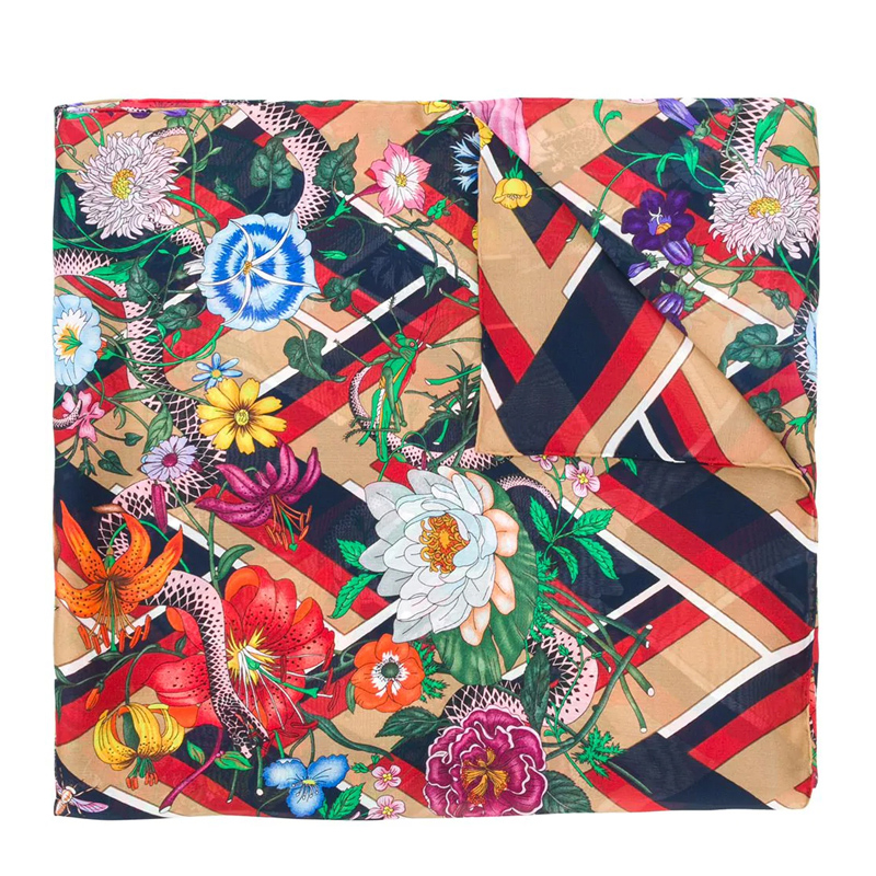 グッチ GUCCI SCARF レディーススカーフ 499186 3G011 9888