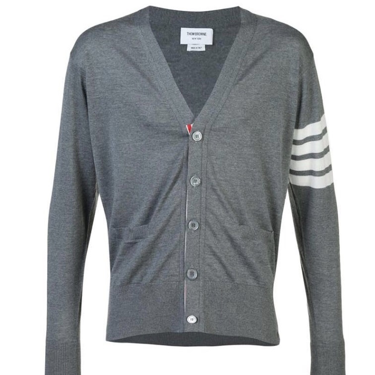 THOM BROWNE MEN CARDIGAN  トム・ブラウン・ナム・カーディガン MKC002A 0014 038