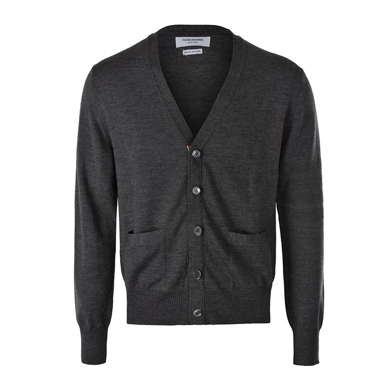 THOM BROWNE MEN CARDIGAN  トム・ブラウン・ナム・カーディガン MKC240A 0014 025