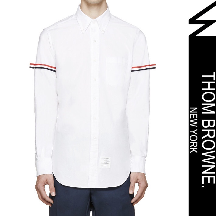 THOM BROWNE MEN SHIRT LトムブラウンメンズシャツL MWL150E 0139 100