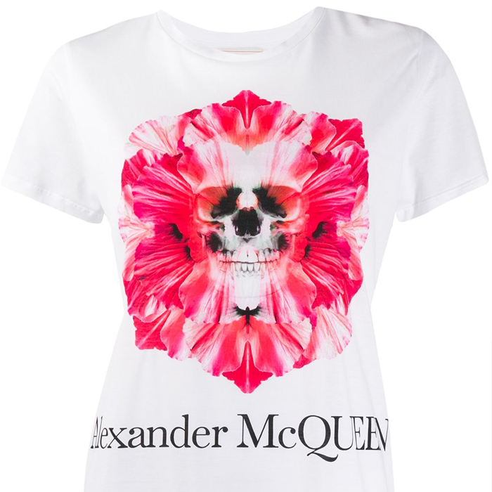 アレキサンダー マックイーン ALEXANDER MCQUEEN レディース Tシャツ 610996 QZAA8 0900