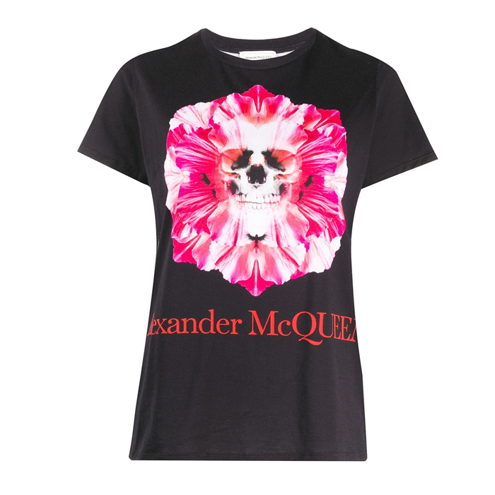 アレキサンダー マックイーン ALEXANDER MCQUEEN LADY T-SHIRT S レディース Tシャツ 611029 QZAA8 0901