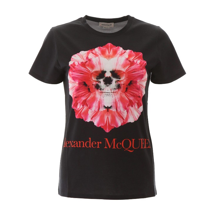 ALEXANDER MCQUEEN アレキサンダー マックイーン  レディース Tシャツ 610996 QZAA8 0901