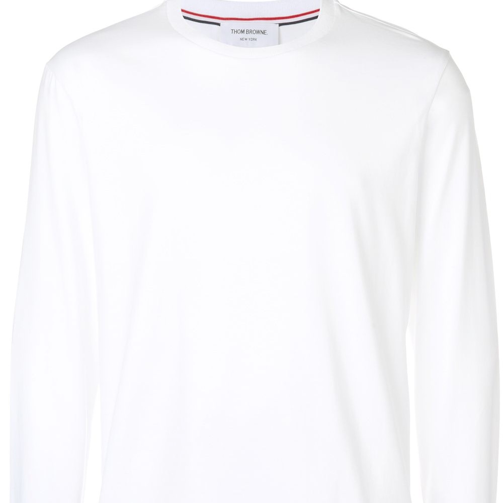 THOM BROWNE MEN T-SHIRT L トムブラウンメンズTシャツL  MJS068A 0042 100