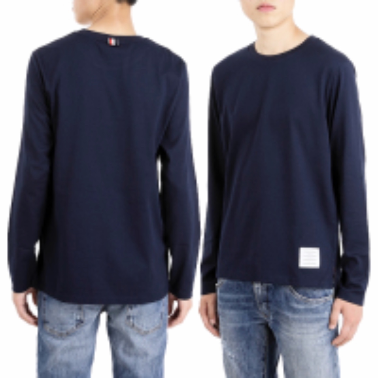 THOM BROWNE MEN T-SHIRT L トムブラウンメンズTシャツL  MJS068A 0042 415