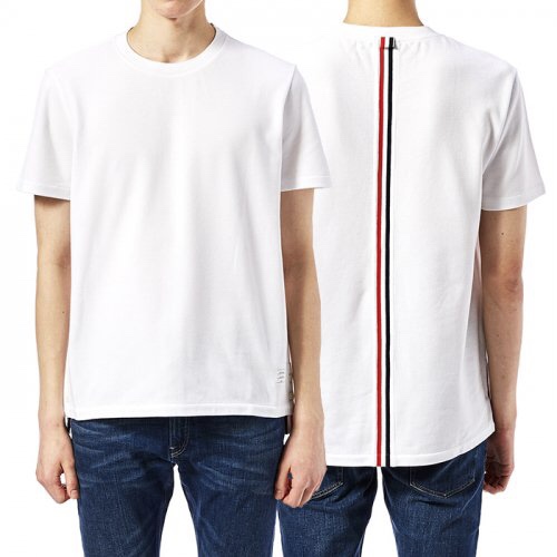 THOM BROWNE MEN T-SHIRT S トムブラウンメンズTシャツL  MJS056A 0050 100