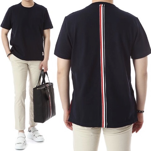 THOM BROWNE MEN T-SHIRT S トムブラウンメンズTシャツL  MJS056A 0050 415