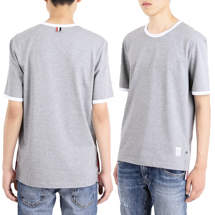 THOM BROWNE MEN T-SHIRT S トムブラウンメンズTシャツL  MJS083A 0042 055