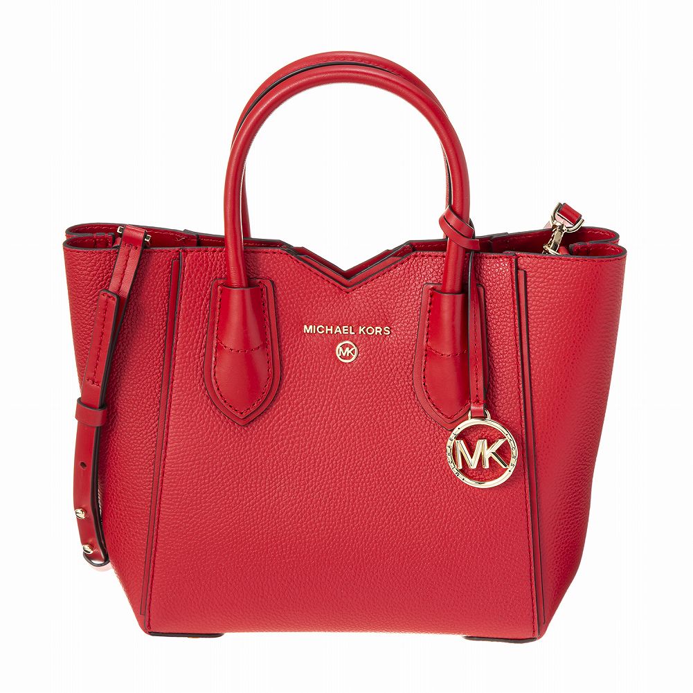 マイケルコース MICHAEL KORS メイメッセンジャースモールグレインレザートート 30H9GM5M1L 683 赤