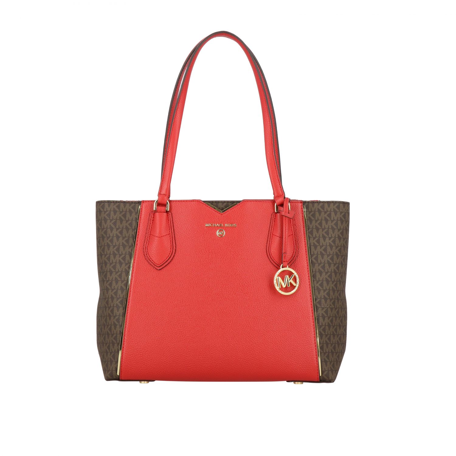 マイケルコース MICHAEL KORS レディース MKプリントのトートバッグ 30H9GM5T2B 683