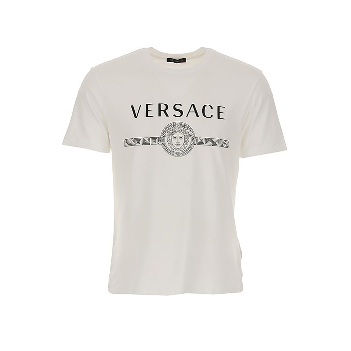 ヴェルサーチ VERSACE メデューサヘッドショートスリーブ Tシャツ  A83159 A228806 A001