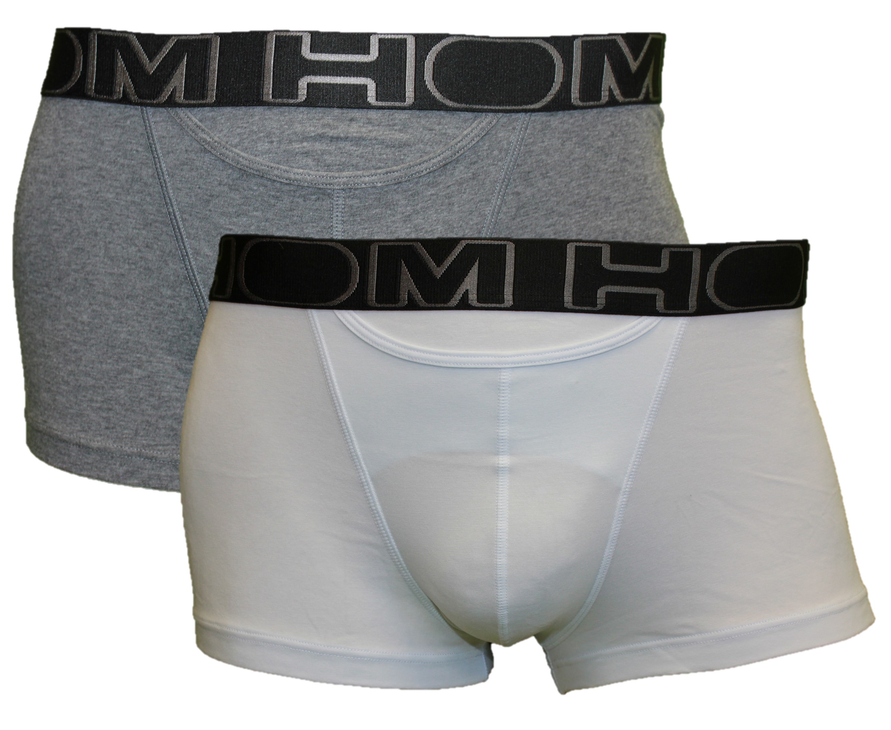 HOM MEN'S UNDERWEAR メンズ アンダーウェア 400200 V003 GREY-M/WHITE