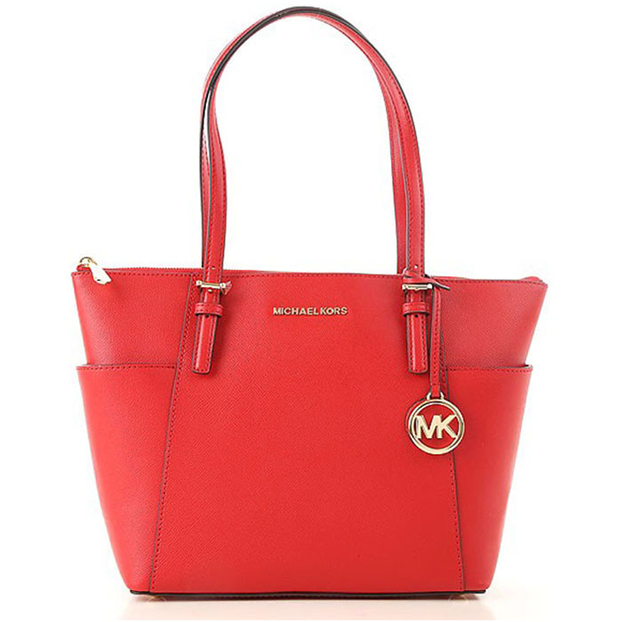 マイケルコース MICHAEL KORS トートバッグ バッグ レディース ジェット セット アイテム 30F2GTTT8L 683 赤