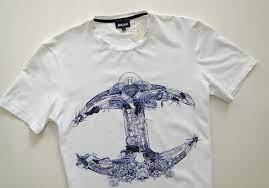 JUST CAVALLI MEN'S T-SHIRT メンズTシャツ S01GC0218 N20543 100