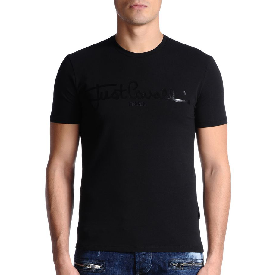 JUST CAVALLI MEN'S T-SHIRT メンズTシャツ S01GC0336 N20543 900