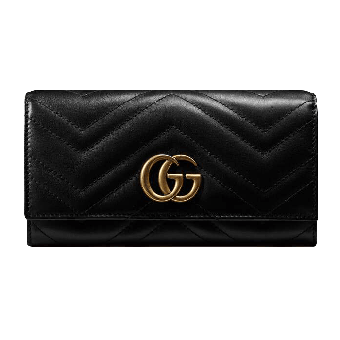 グッチ GUCCI WALLET レディースGGマーモント コンチネンタルウォレットスナップ長財布 443436 DTD1T 1000