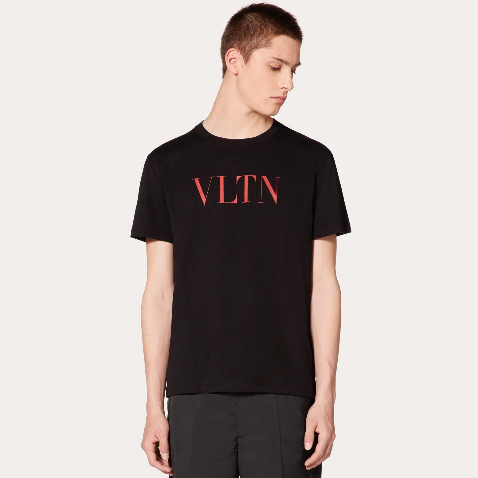 VALENTINO MEN T-SHIRT S ヴァレンティノメンズTシャツS  TV3MG10V3LE0NR