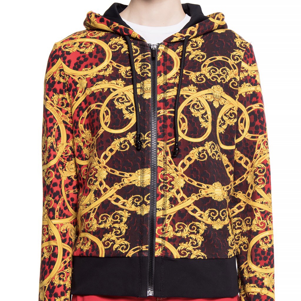 VERSACE JEANS COUTURE LADY SPORT JACKET ヴェルサーチジーンズクチュールレディスポーツジャケット B6HVA783M400537