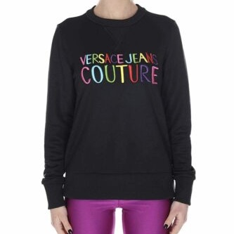 VERSACE JEANS COUTURE LADY SWEATSHIRT ヴェルサーチジーンズクチュールレディスウェットシャツ B6HVB70G0325899