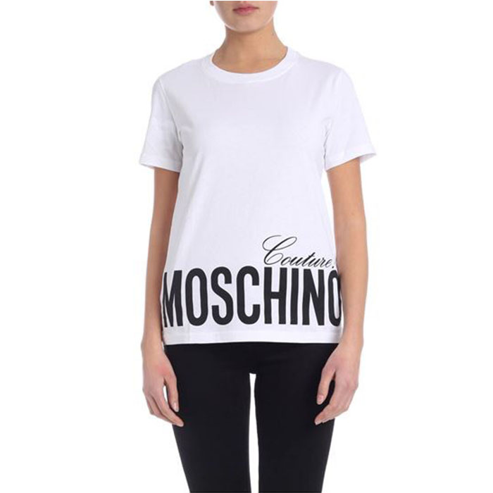 モスキーノ MOSCHINO LADIES T-SHIRT レディース T シャツ A0703 0540 1001