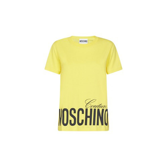 モスキーノ MOSCHINO COUTURE LADY T-SHIRT S レディースクチュール Ｔ-シャツ EA070305401027