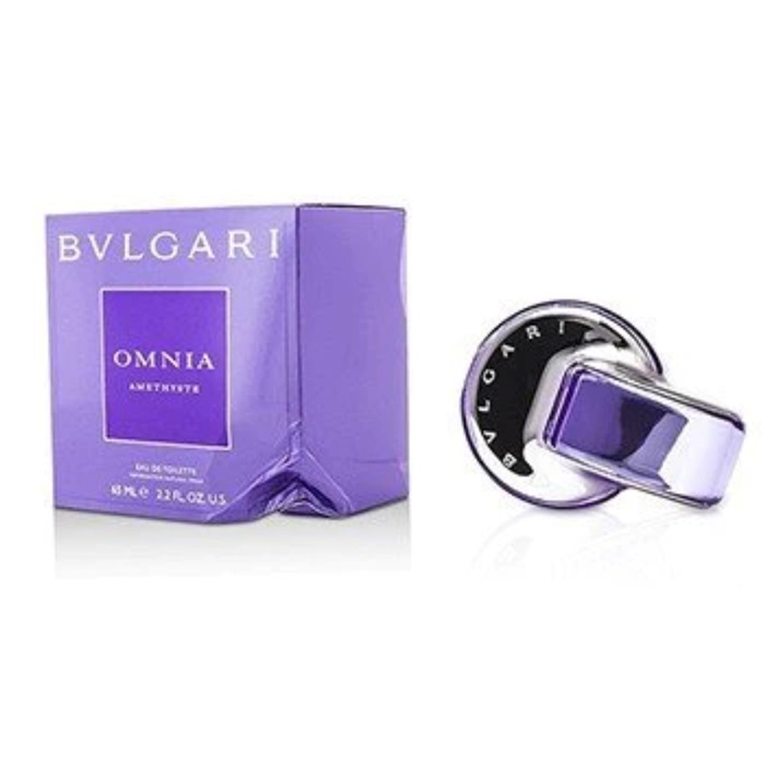 BVLGARI PERFUME ブルガリ香水 Omnia Amethyste Eau De Toilette Spray 783320952517 (Box Slightly Damaged)