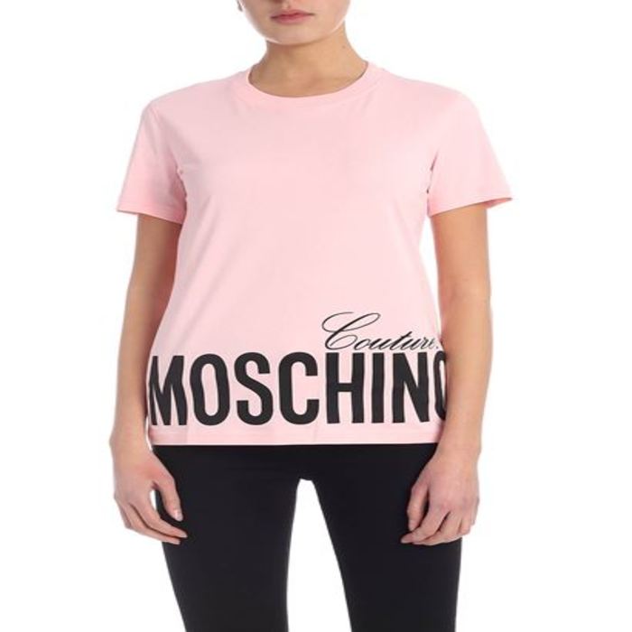 モスキーノMOSCHINO COUTURE LADY T-SHIRT S レディースクチュールＴ-シャツEA070305401242