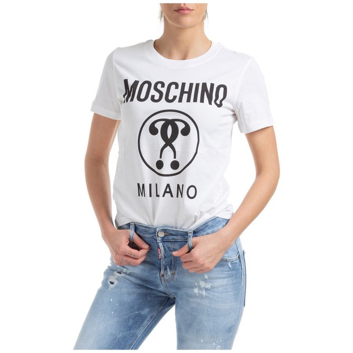 モスキーノ MOSCHINO LADIES T-SHIRT レディース T シャツ A0716 0540 1001