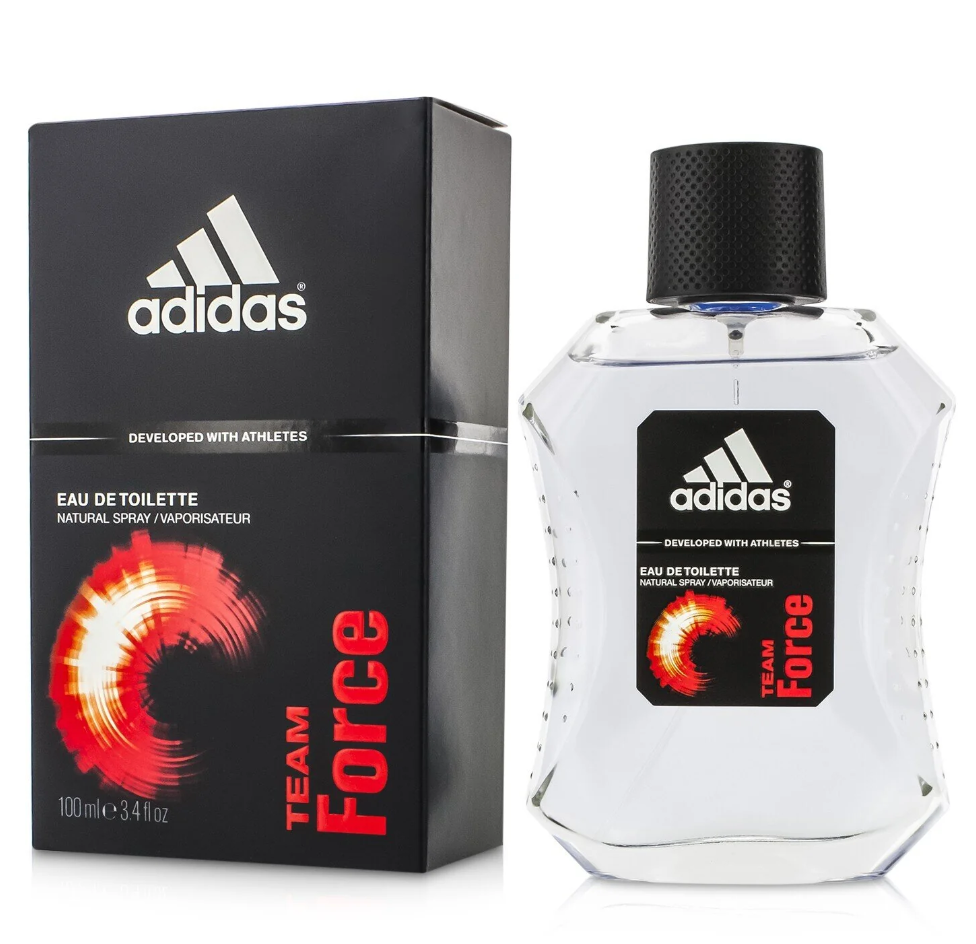 Adidas Team Force Mens Toilette Fragrance Scent Spray For Him チーム フォース メンズ トワレ フレグランス スプレー100ML B00733I0AY