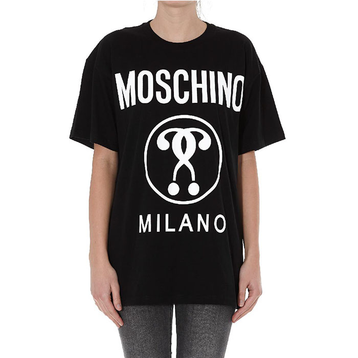 モスキーノMOSCHINO LADY T-SHIRT レディーＴ-シャツ A0717 0540 1555